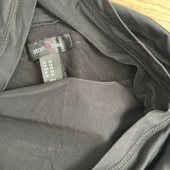 Maternity dress pants black new NWT thyme - Picture 3 of 3